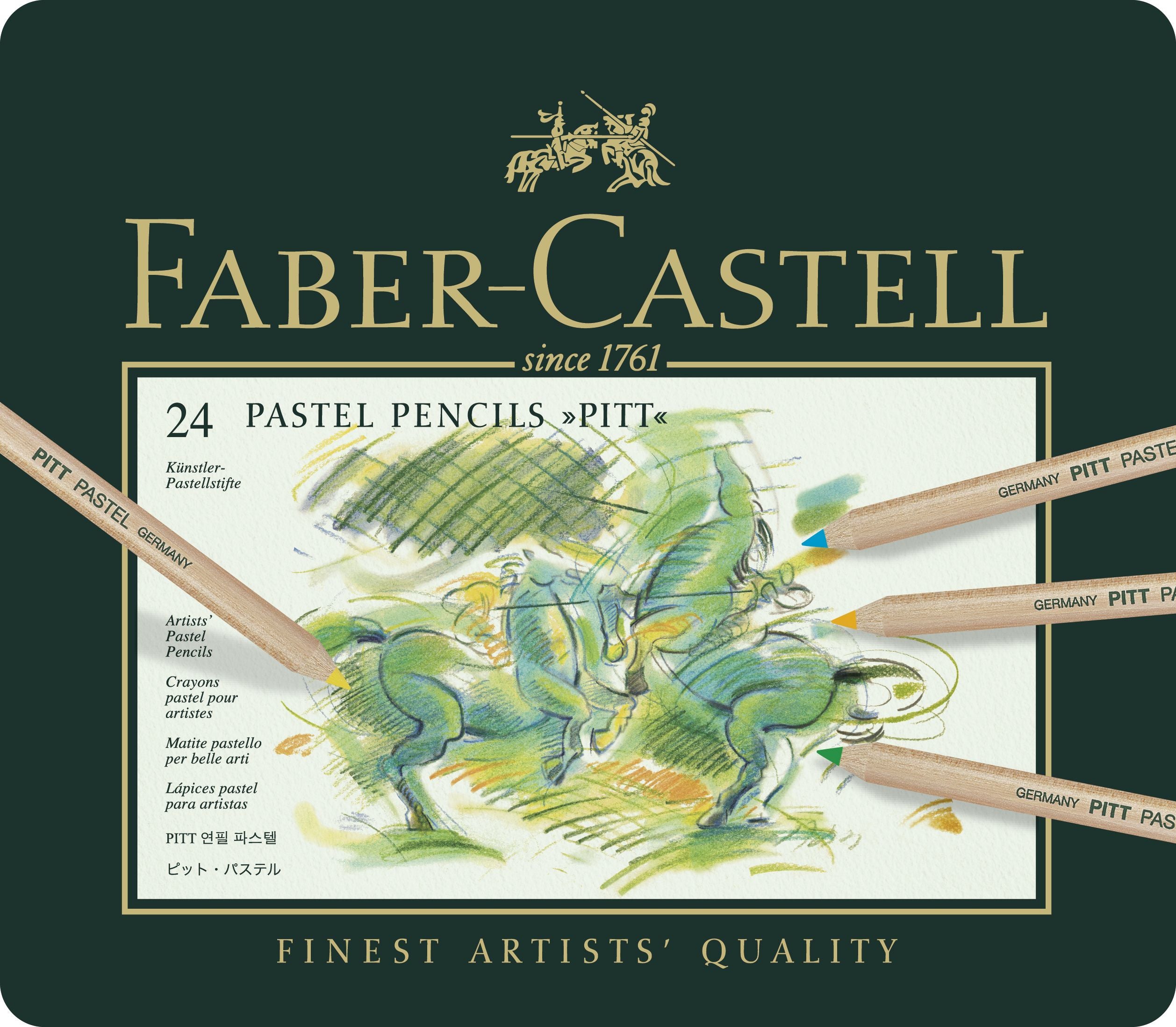 CREIOANE PASTEL PITT 24 CULORI FABER-CASTELL CREIOANE PASTEL PITT 24 CULORI FABER-CASTELL